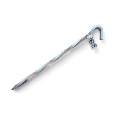 Piquet de tente spiralé 9 pouces en aluminium