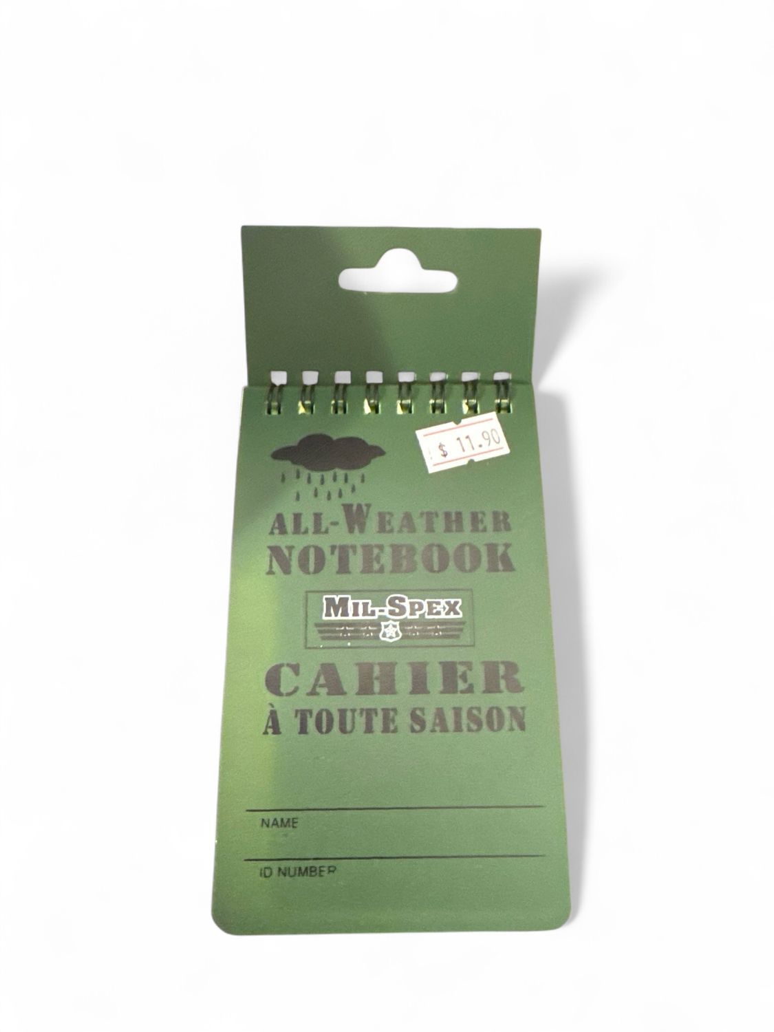 Carnet Imperméable World Famous 3x5