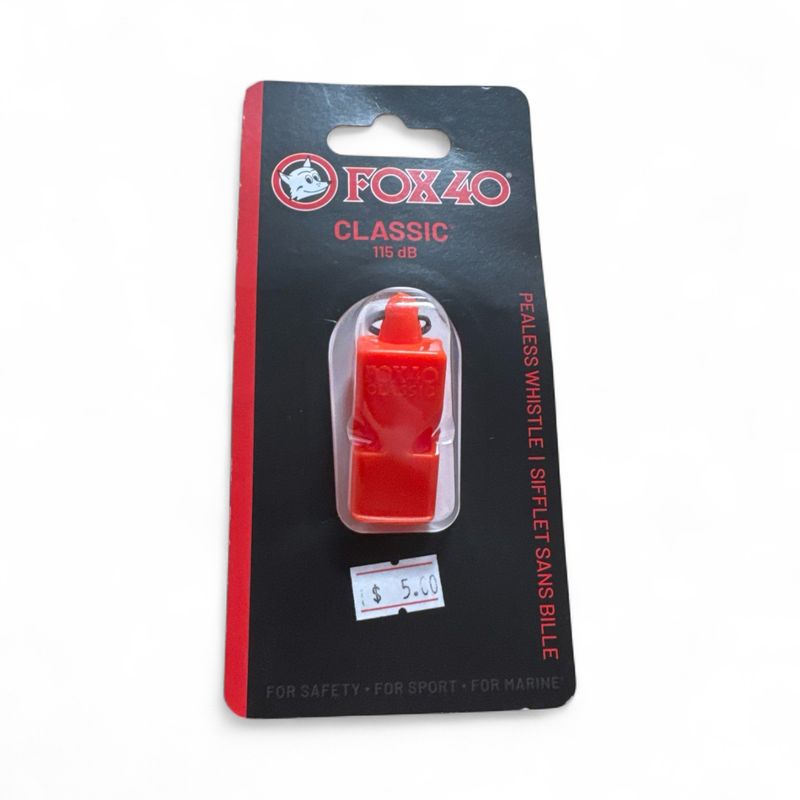 Sifflet classique sans bille Fox 40