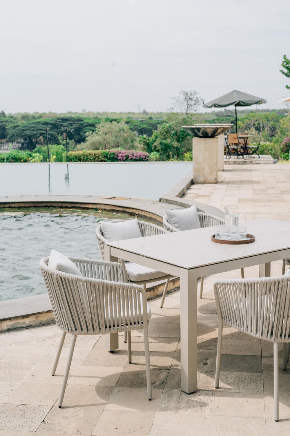 Dining Set - Anaa Creme