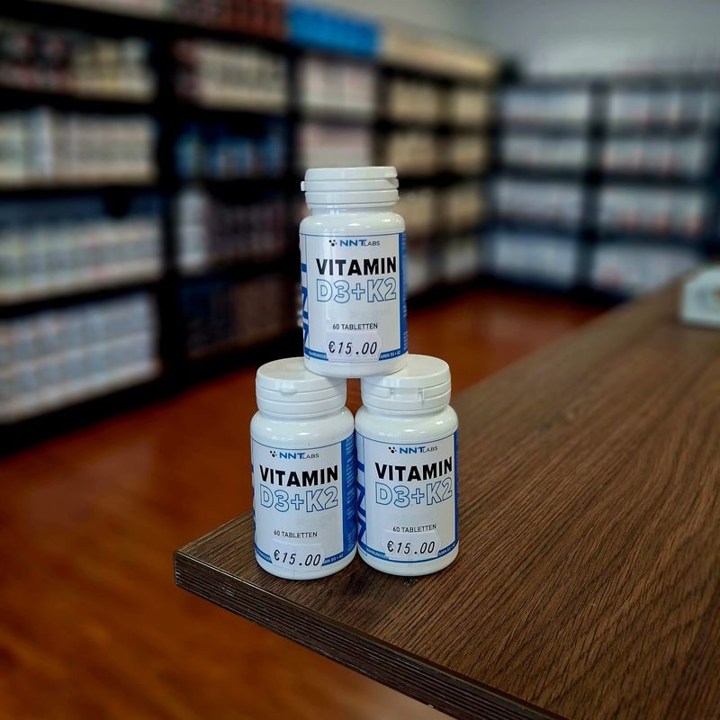 NNT Vitamin D3+K2 60 Caps