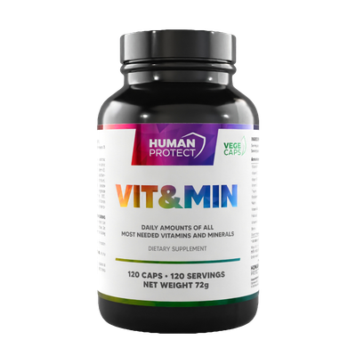 Human Protect Vit&amp;Min 120 Tabletten