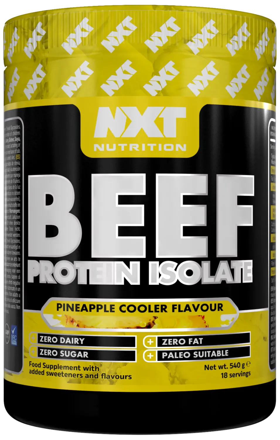 NXT Beef Protein Isolate, 540g oder 1800 g