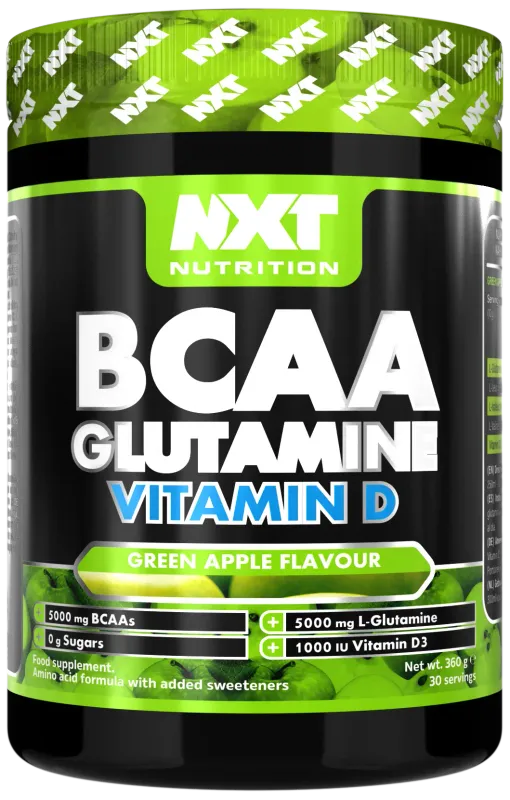 NXT BCAA Glutamine Vitamin D 360gr.