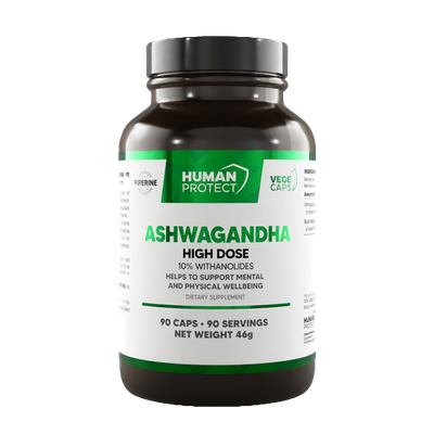 Human Protect Ashwagandha 90 Tabletten
