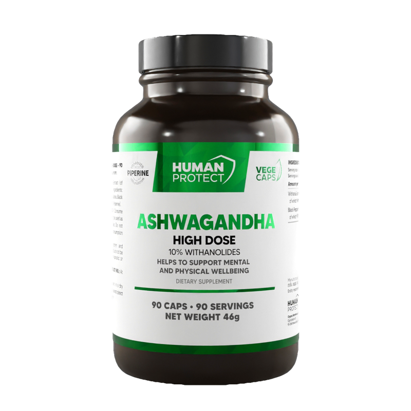 Human Protect Ashwagandha 90 Tabletten