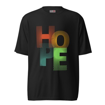 Unisex performance crew neck t-shirt