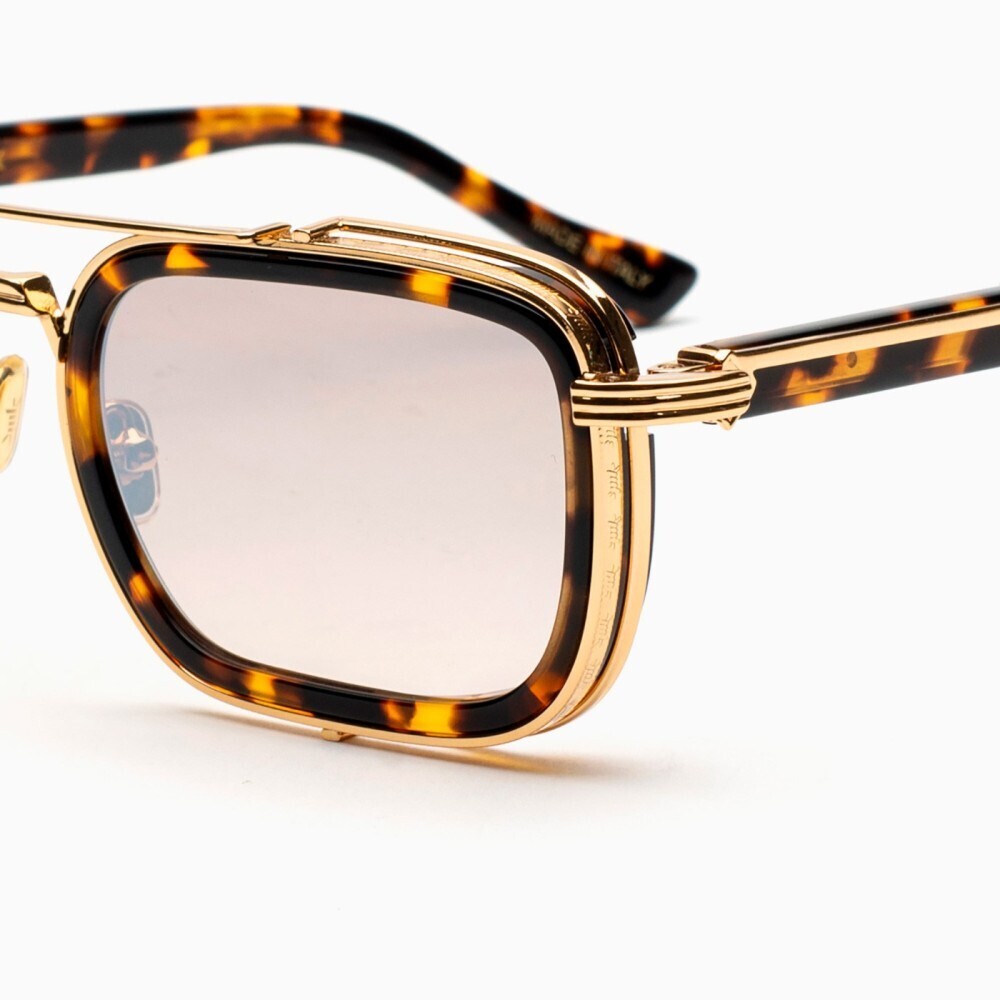 サングラス BUSTOUT Bustout - DARIUS - oro tart ucr 40 marrone BustOut DARIUS ORO - NERO/AZZURRO SFUMATO