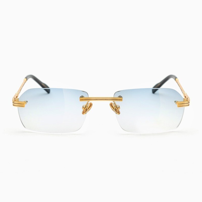 BustOut TRAVIS SQUARE GOLD/LIGHT BLUE