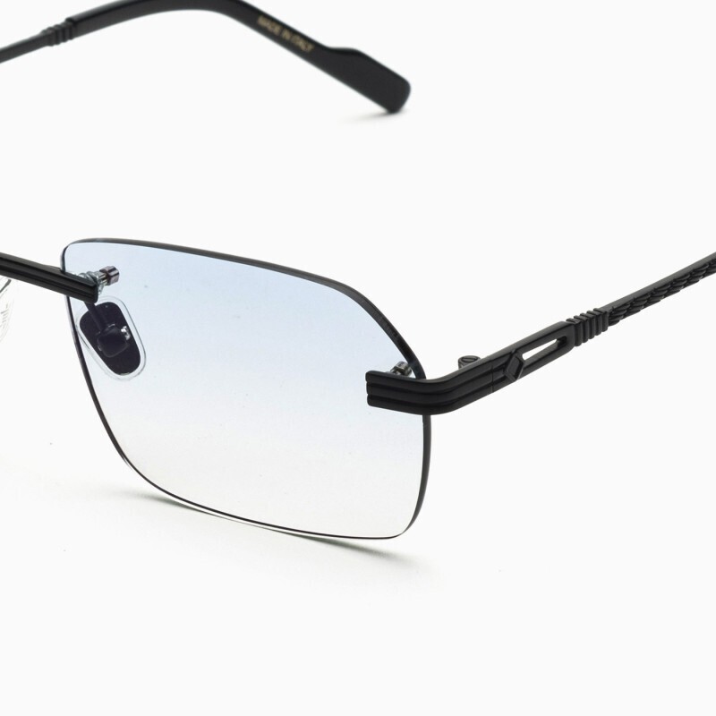 BustOut TRAVIS SQUARE BLACK/LIGHT BLUE