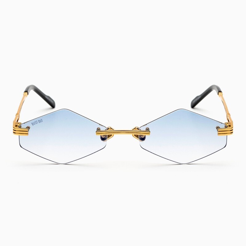 BustOut KAYT RHOMBUS GOLD/LIGHT BLUE