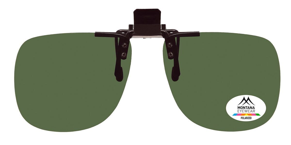 FOLDING Sun Clip on Polarized Montana Green
