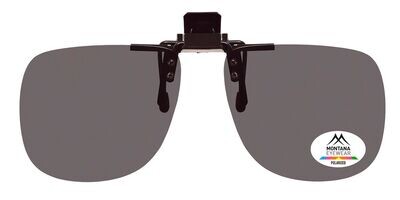 FOLDING Sun Clip on Polarized Montana Grey