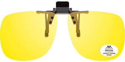 FOLDING Sun Clip on Polarized Montana Yellow