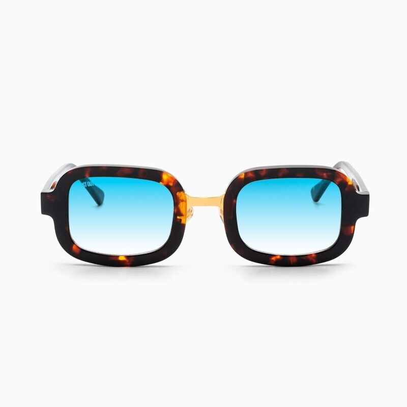 BustOut KUN TORTOISE- GOLD/COBALT
