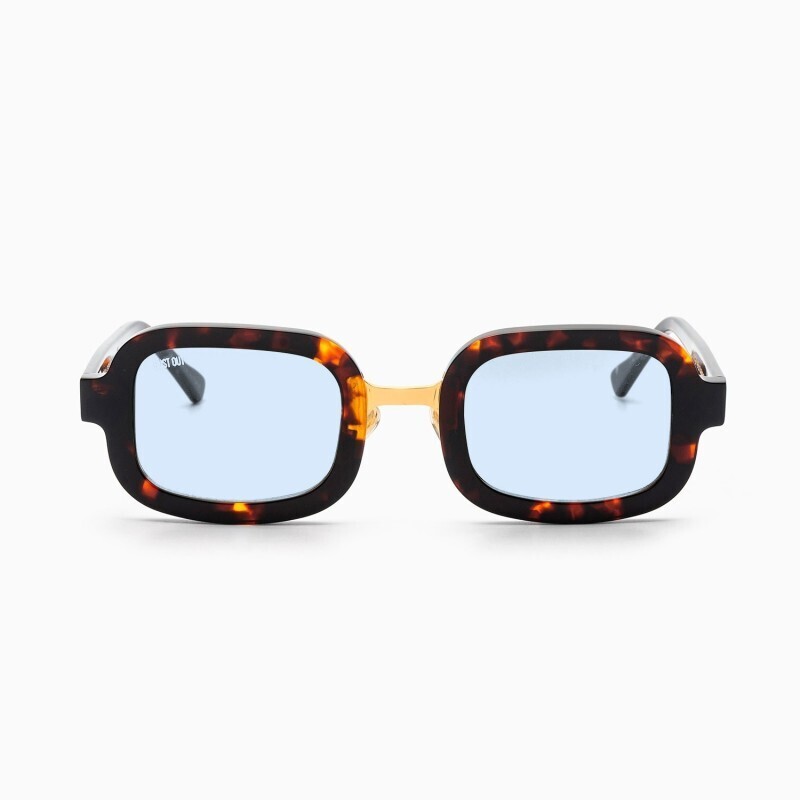 BustOut KUN TORTOISE - GOLD/LIGHT BLUE