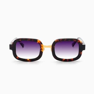 BustOut KUN TORTOISE- GOLD/SMOKE PURPLE