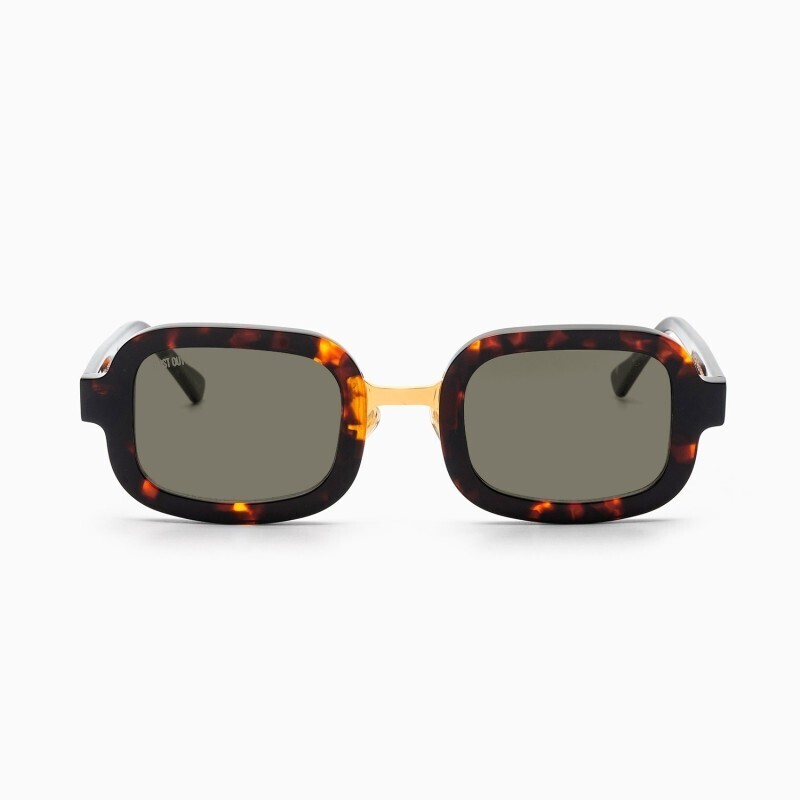 BustOut KUN TORTOISE- GOLD/GREEN