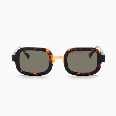 BustOut KUN TORTOISE- GOLD/GREEN