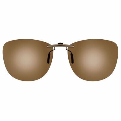 FOLDING Sun Clip on Polarized Centro Style 54 x (h) 46.4 mm
