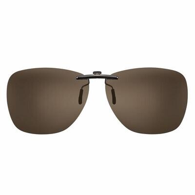 FOLDING Sun Clip on Polarized Centro Style 58 x (h) 46 mm