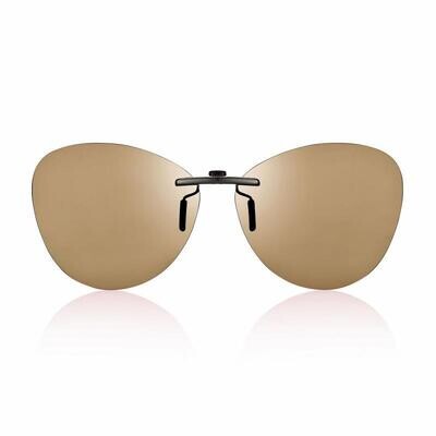 FOLDING Sun Clip on Polarized Centro Style 60 x (h) 50.6 mm