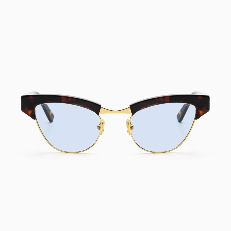 BustOut RIHANNA TORTOISE- GOLD/LIGHT BLUE
