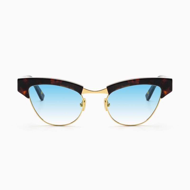 BustOut RIHANNA TORTOISE- GOLD/COBALT