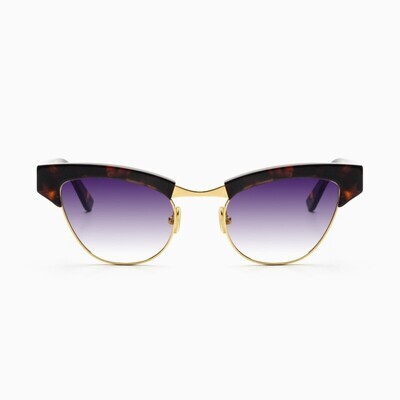 BustOut RIHANNA TORTOISE- GOLD/SMOKE PURPLE