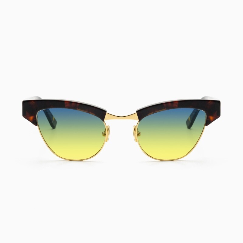 BustOut RIHANNA TORTOISE- GOLD/BLUE - YELLOW