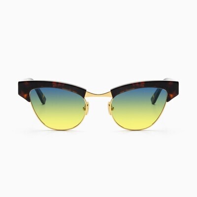 BustOut RIHANNA TORTOISE- GOLD/BLUE - YELLOW