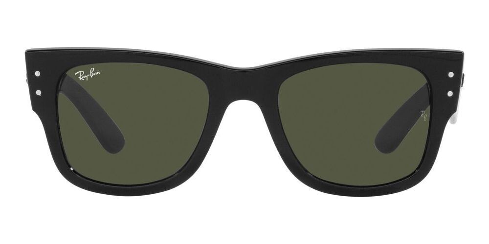 Ray-Ban RB 0840S MEGA WAYFARER - Black/Green (901/31)