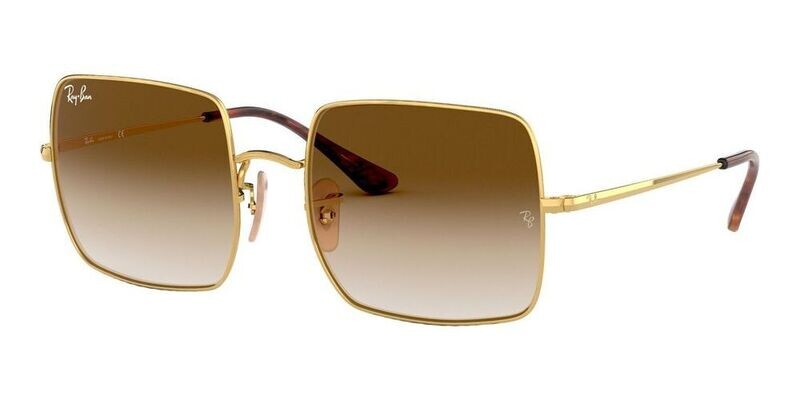 Ray-Ban SQUARE RB 1971 Gold/Brown Shaded (9147/51)