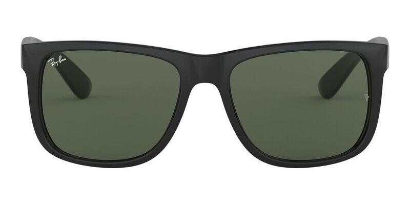 Ray-Ban JUSTIN RB 4165 Black/G-15 Classic Green (601/71)