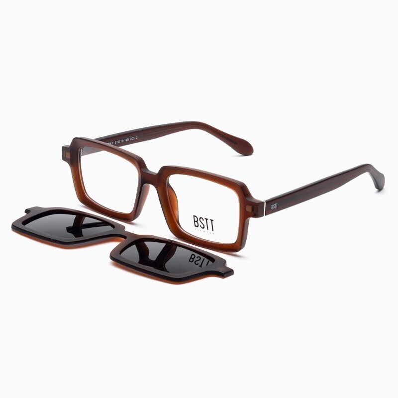 BustOut-BSTT - AMANTIS 1 BROWN WITH CLIP