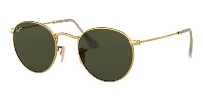 Ray-Ban ROUND METAL RB 3447 Gold/G15 (001)
