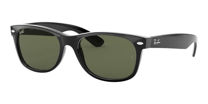 Ray-Ban NEW WAYFARER RB 2132 Black/G-15 Classic Green (901L)