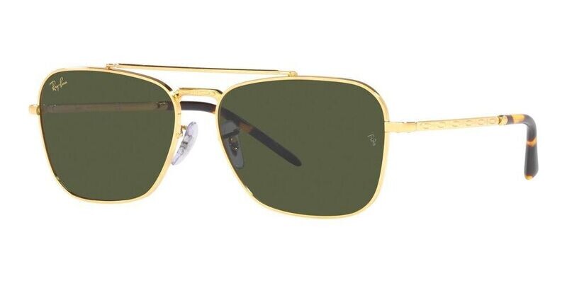 Ray-Ban NEW CARAVAN RB 3636 Gold/G-15 Classic Green (9196/31)