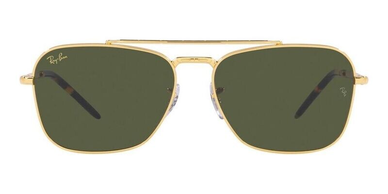 Ray-Ban NEW CARAVAN RB 3636 Gold/G-15 Classic Green (9196/31)