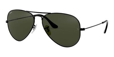 Ray-Ban AVIATOR LARGE METAL RB 3025 Top Gun - Maverick Black/G-15 Classic Green (L2823)
