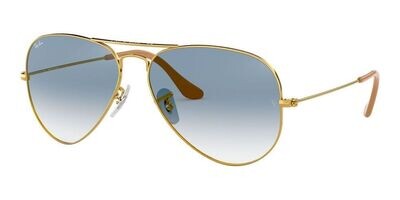Ray-Ban AVIATOR LARGE METAL RB 3025 Top Gun - Maverick Gold/Blue Shaded (001/3F)​
