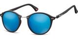 MS22A-NERO-SPECCHIATO REVO BLU- MONTANA EYEWEAR