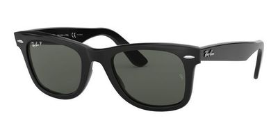 Ray-Ban ORIGINAL WAYFARER RB 2140 Black/G-15 Classic Green Polarized (901/58)