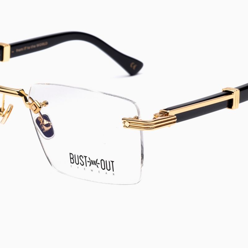 BustOut Clyde Gold - Black