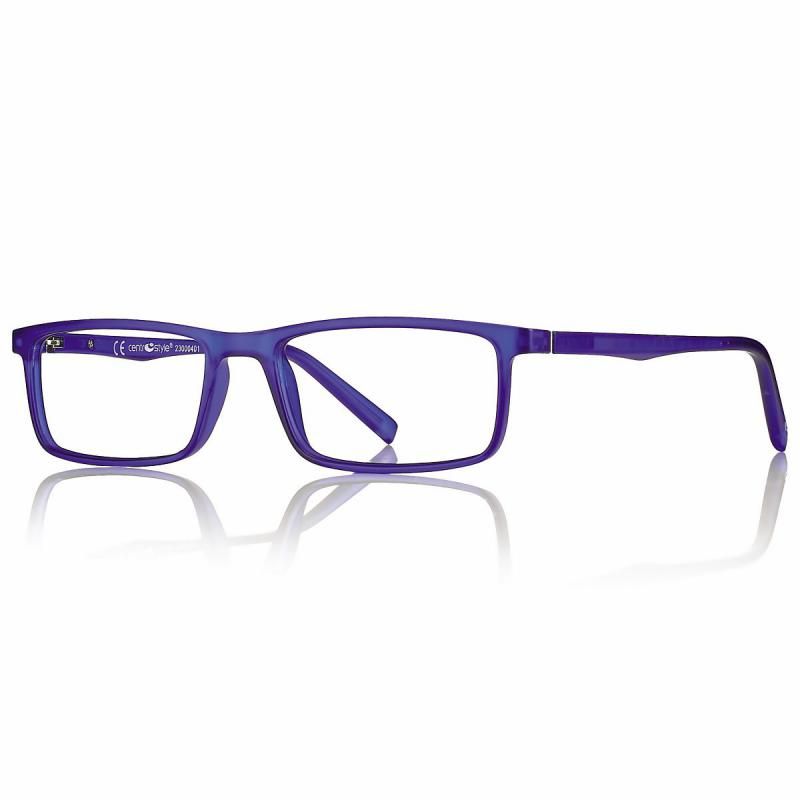 READING GLASSES Design Blue Light Men's Rectangular Flex Rod R0291