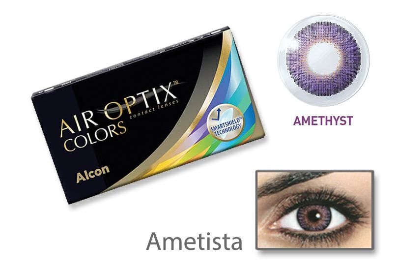 CONTACT LENSES AIR OPTIX COLOR AMETISTA 2PZ