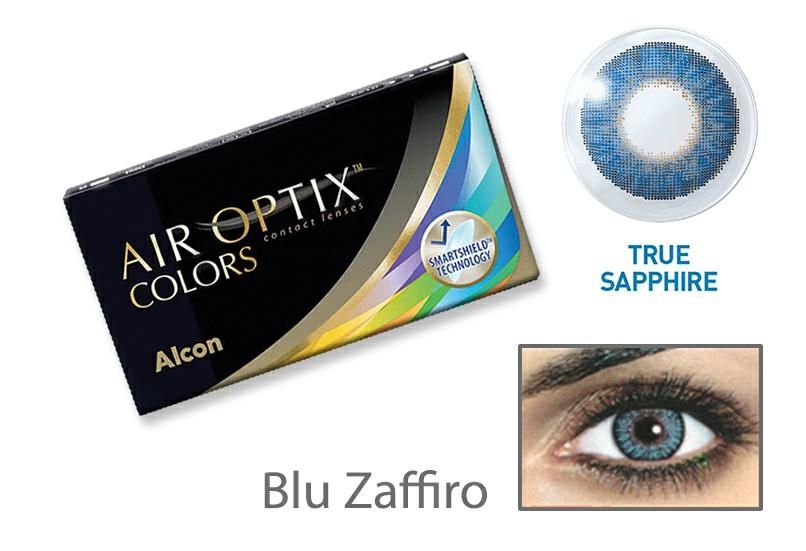 CONTACT LENSES AIR OPTIX COLOR TRUE SAPPHIRE 2PZ