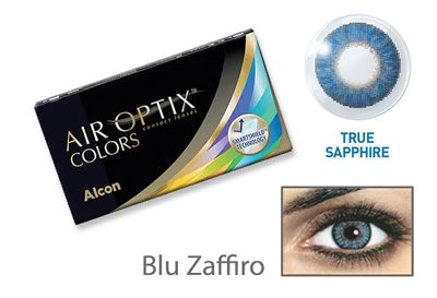 CONTACT LENSES AIR OPTIX COLOR TRUE SAPPHIRE 2PZ