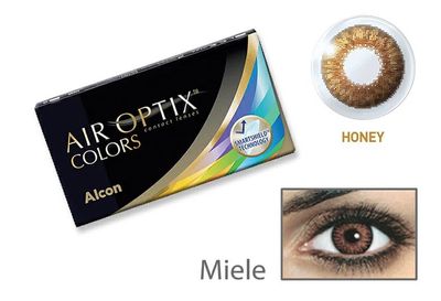 CONTACT LENSES AIR OPTIX COLOR HONEY 2PZ