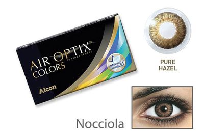 CONTACT LENSES AIR OPTIX COLOR PURE HAZEL 2PZ